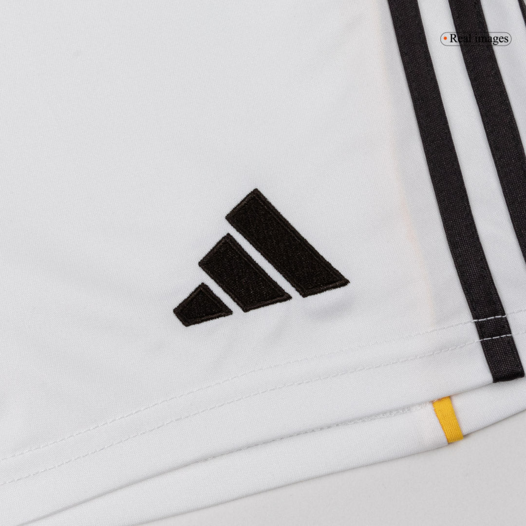 Kid's Real Madrid 2025/26 Home Soccer Jersey Full Kit [PREMIUM]