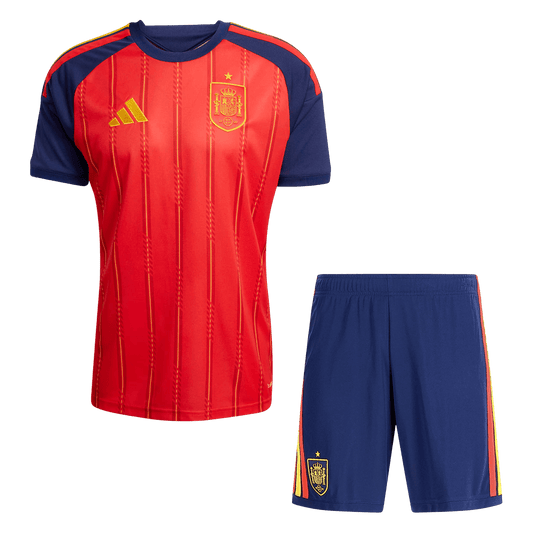 Men's Spain World Cup 2026 Home Soccer Jersey Kit [PREMIUM]