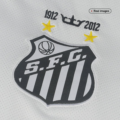 Retro NEYMAR JR #11 Men's Santos FC 2012 Home Soccer Jersey