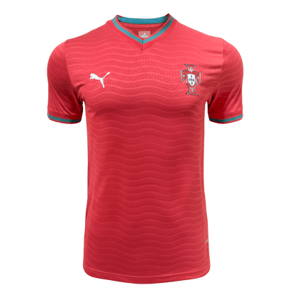 Men's Portugal World Cup 2026 Player Version Home Soccer Jersey - Slim Fit