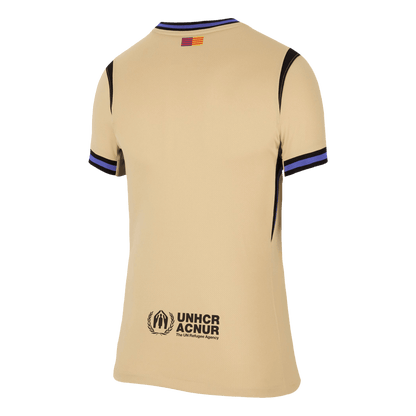 Women's Barcelona 2025/26 Away Soccer Jersey