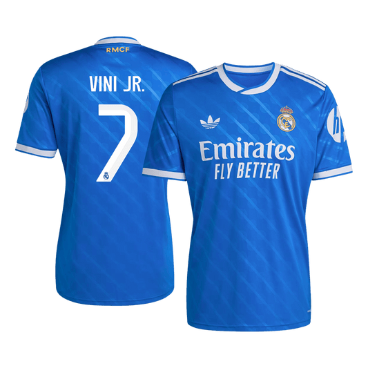 VINI JR. #7 Men's Real Madrid 2025/26 Third Away Soccer Jersey