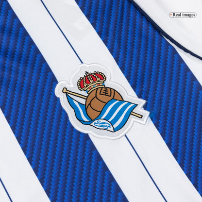 Men's Real Sociedad 2025/26 Home Soccer Jersey