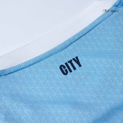 HAALAND #9 Men's Manchester City 2025/26 Player Version Home Soccer Jersey - Slim Fit