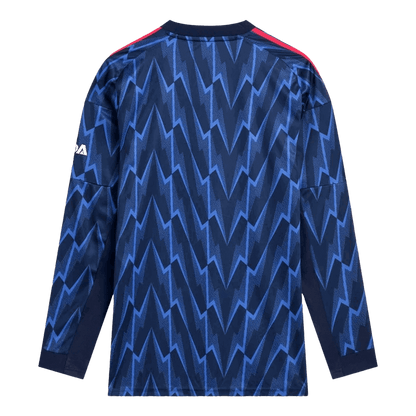 Men's Arsenal 2025/26 Away Long Sleeve Soccer Jersey
