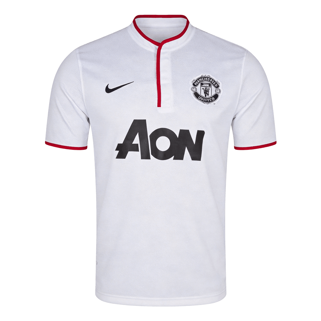 Retro Men's Manchester United 2013/14 Away Soccer Jersey