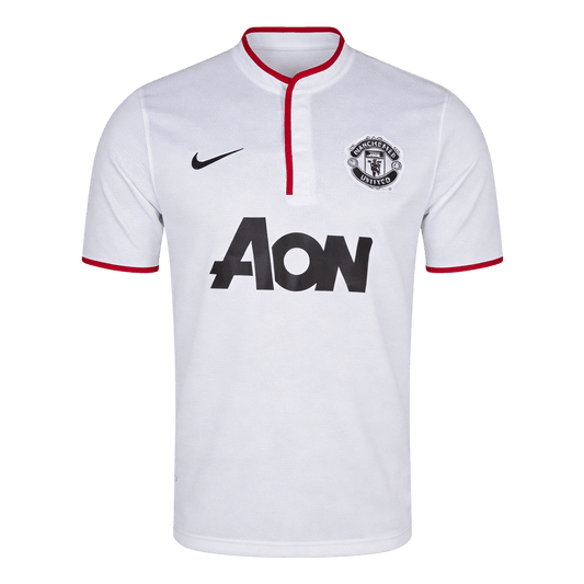Retro Men's Manchester United 2013/14 Away Soccer Jersey