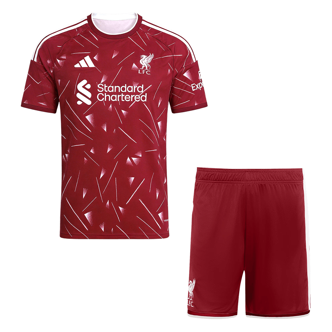 Men's Liverpool 2026/27 Home Soccer Jersey Kit
