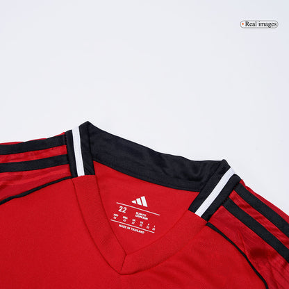 Kid's Manchester United 2025/26 Home Soccer Jersey Kit