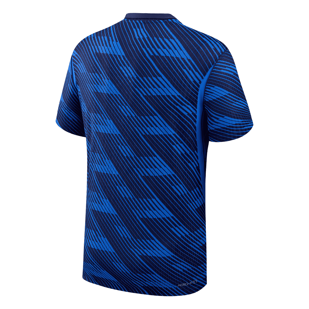 Men's France World Cup 2026 Player Version Home Soccer Jersey - Slim Fit