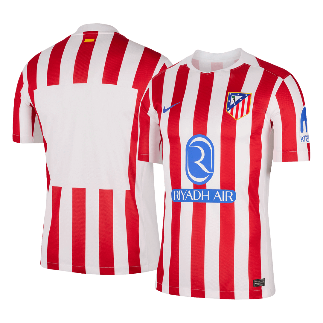Men's Atletico Madrid 2025/26 Home Soccer Jersey