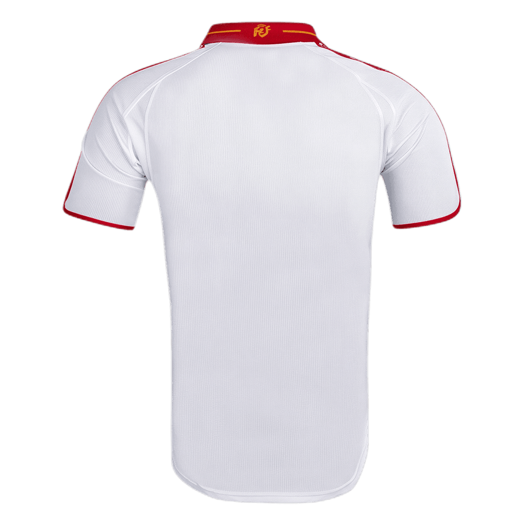 Retro Men's Spain 2000 Away Soccer Jersey