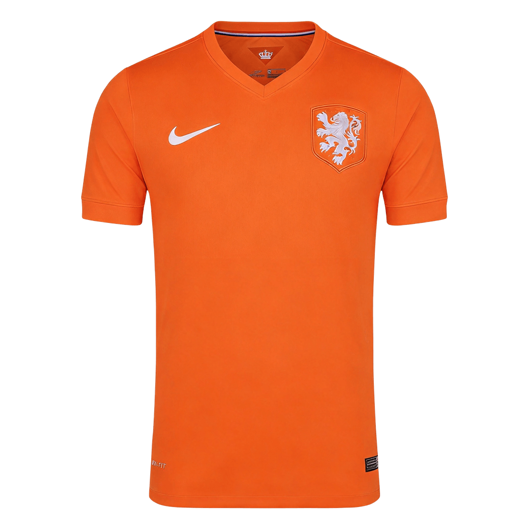 Retro Men's Netherlands World Cup 2014 Home Soccer Jersey