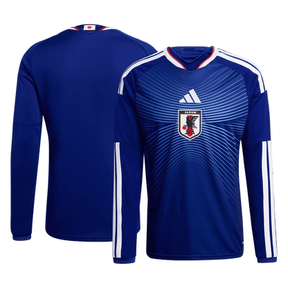 Men's Japan World Cup 2026 Home Long Sleeve Soccer Jersey