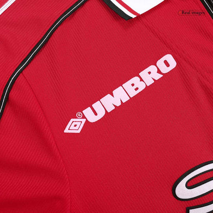 Retro Men's Manchester United 98/00 Home Soccer Jersey