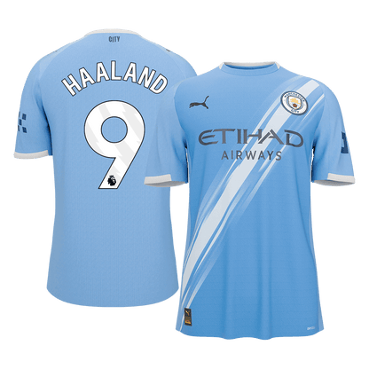 HAALAND #9 Men's Manchester City 2025/26 Home Soccer Jersey [PREMIUM]