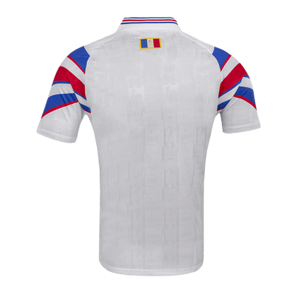 Retro Men's France 1996 Away Soccer Jersey