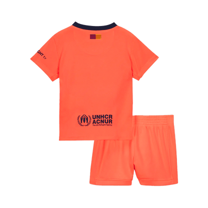 Kid's Barcelona 2025/26 Third Away Soccer Jersey Kit