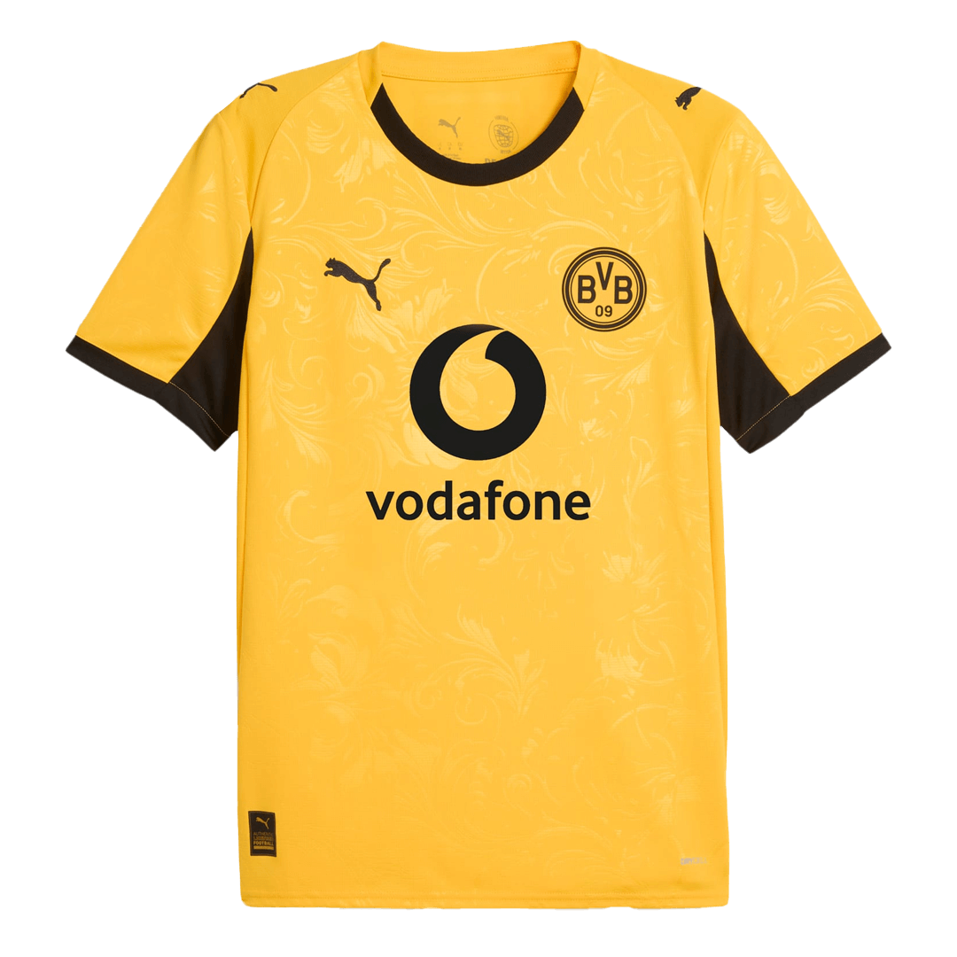 Men's Borussia Dortmund 2025/26 Home Soccer Jersey