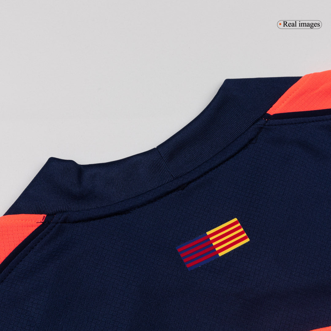 Men's Barcelona 2025/26 Third Away Long Sleeve Soccer Jersey