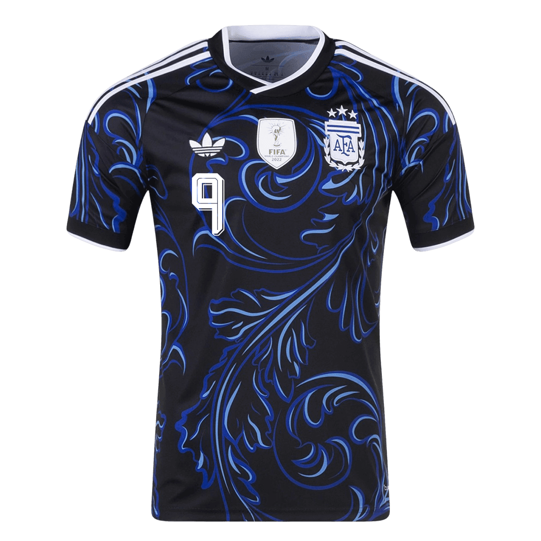 J. ÁLVAREZ #9 Men's Argentina World Cup 2026 Away Soccer Jersey