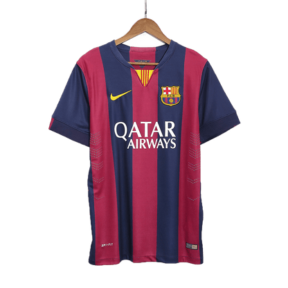 Retro SUÁREZ #9 Men's Barcelona 2014/15 Home Soccer Jersey