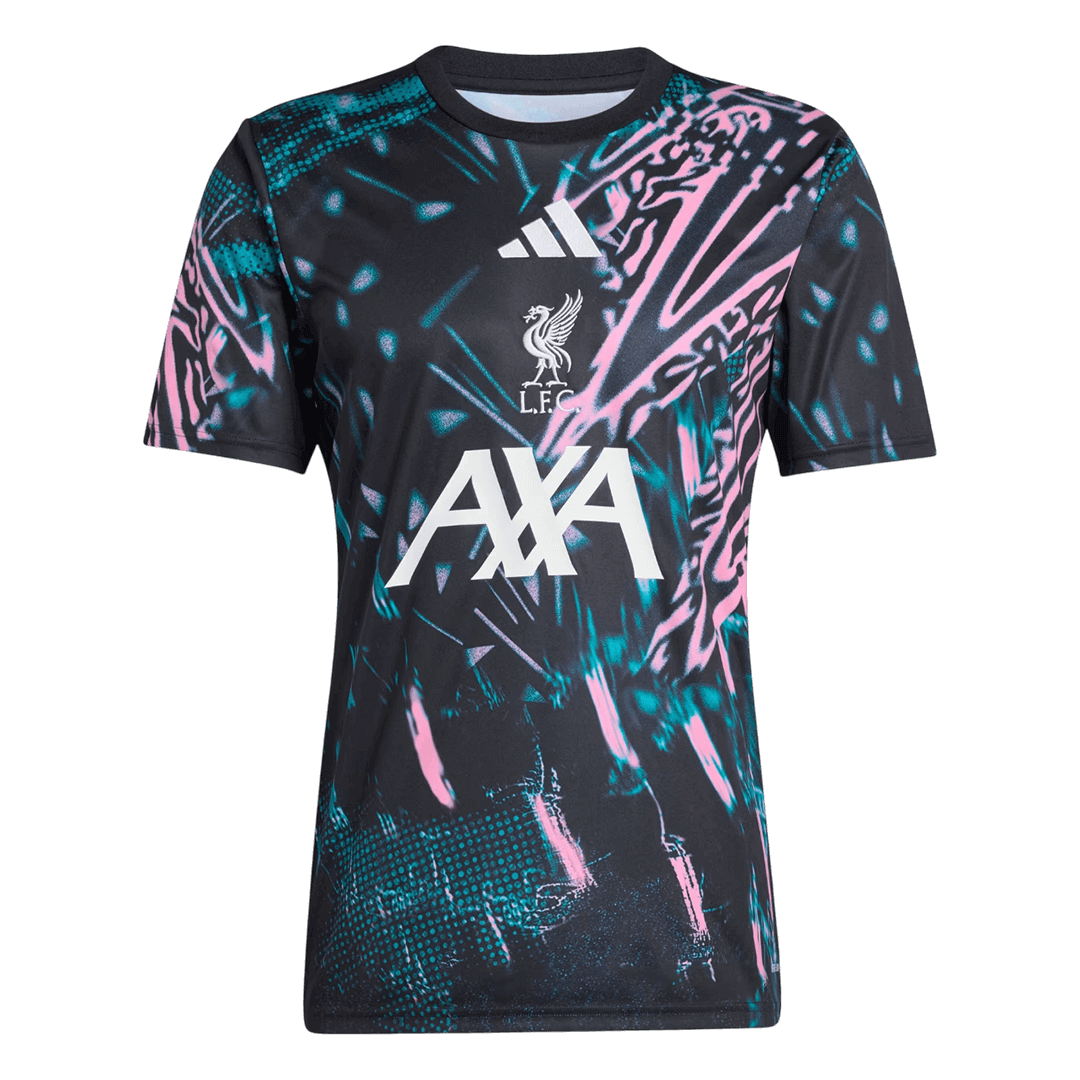 Men's Liverpool 2025/26 Pre-Match Soccer Jersey