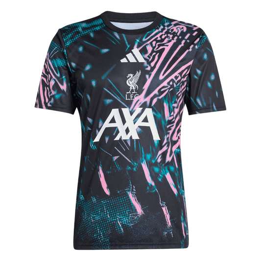 Men's Liverpool 2025/26 Pre-Match Soccer Jersey