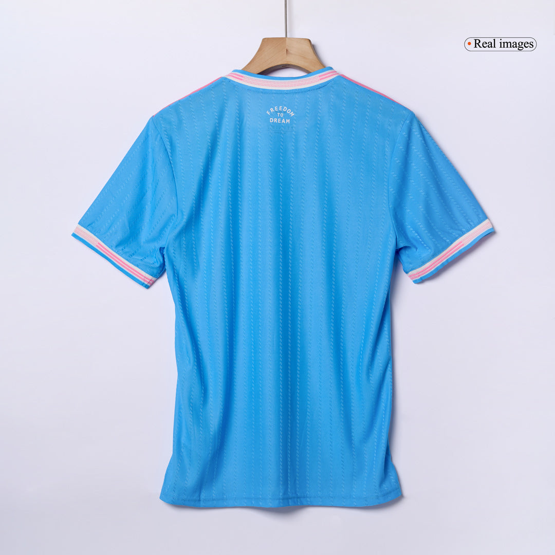 DE PAUL #7 Men's Inter Miami CF 2025 Player Version Third Away Soccer Jersey - Slim Fit