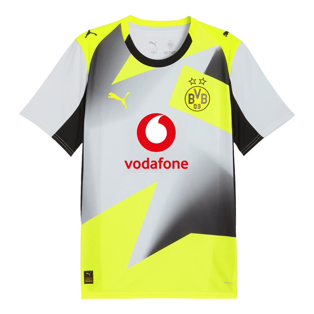 Men's Borussia Dortmund 2025/26 Away Soccer Jersey
