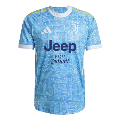 Men's Juventus 2025/26 Player Version Away Soccer Jersey - Slim Fit