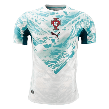 Men's Portugal World Cup 2026 Player Version Away Soccer Jersey - Slim Fit