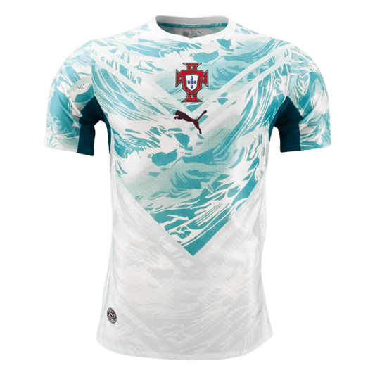 Men's Portugal World Cup 2026 Player Version Away Soccer Jersey - Slim Fit