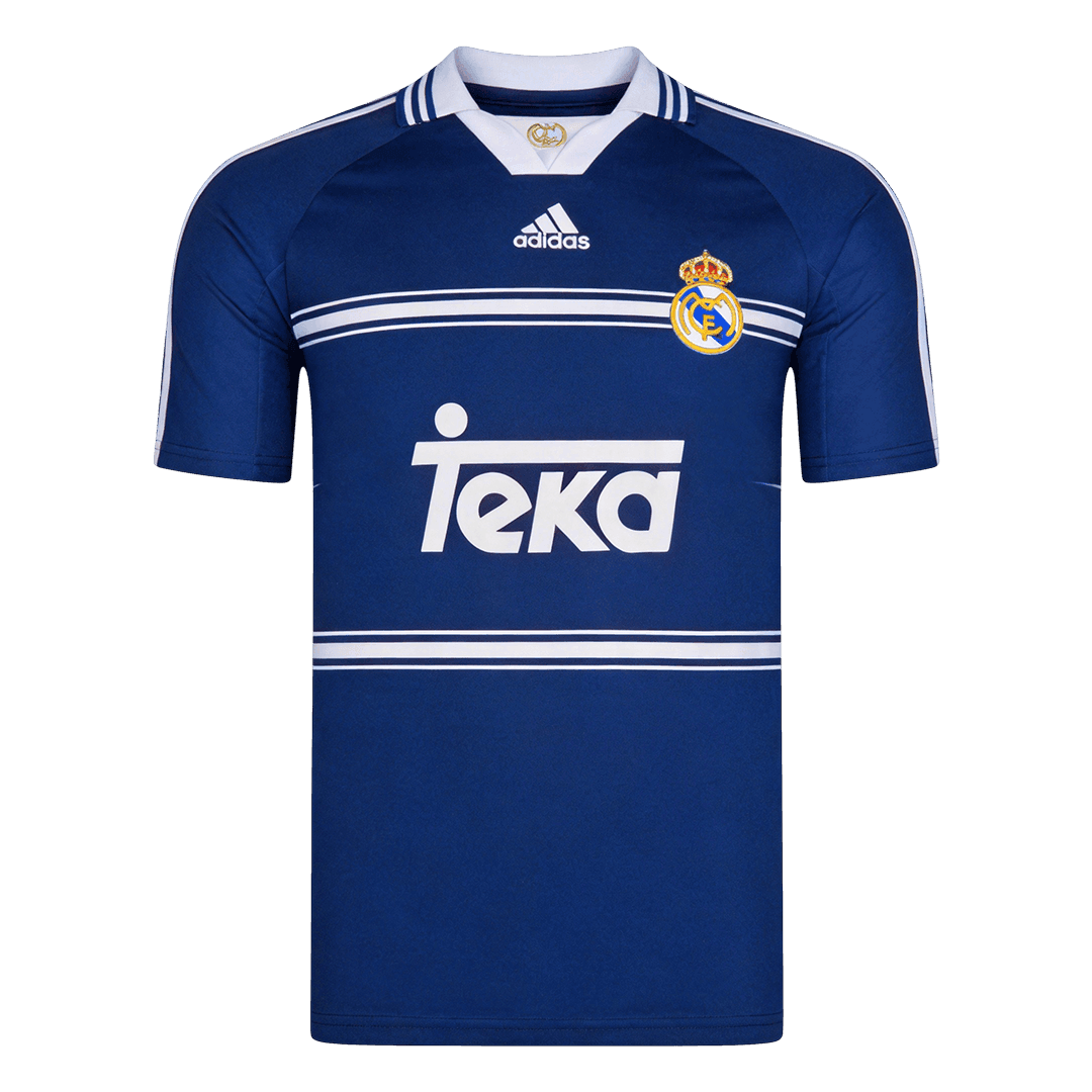 Retro Men's Real Madrid 1998/99 Away Soccer Jersey