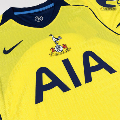 Men's Tottenham Hotspur 2025/26 Player Version Third Away Soccer Jersey - Slim Fit