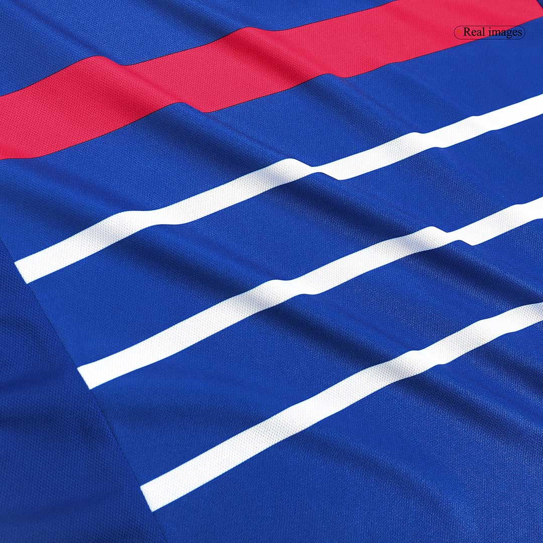 Retro Men's France 1998 Home Soccer Jersey