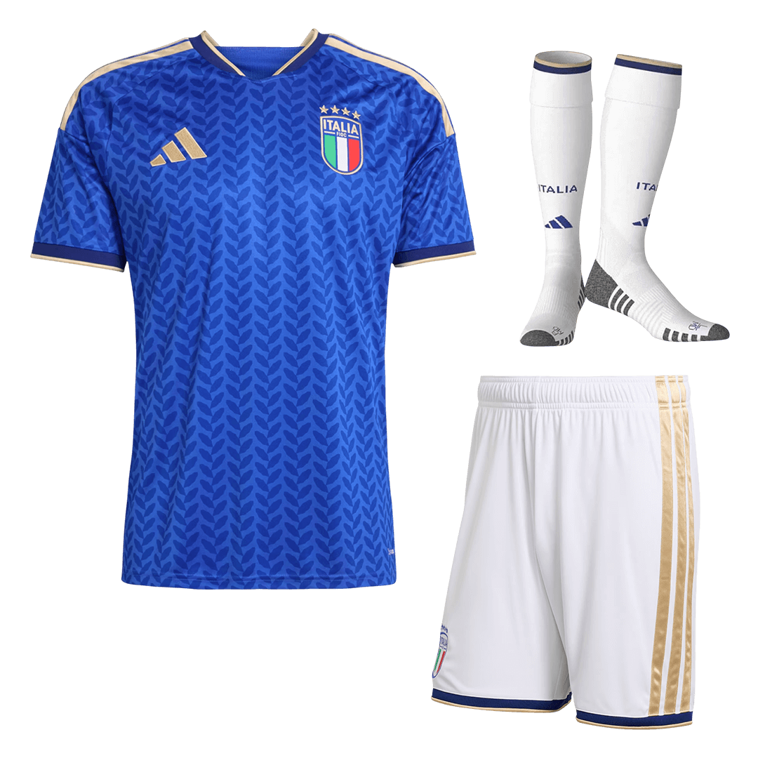 Men's Italy World Cup 2026 Home Soccer Jersey Full Kit [PREMIUM]