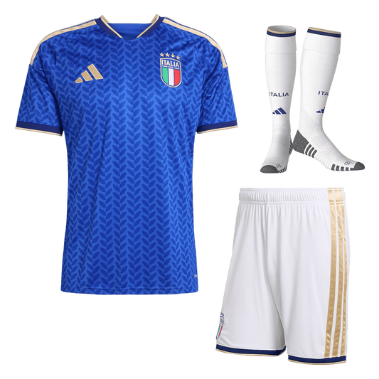 Men's Italy World Cup 2026 Home Soccer Jersey Full Kit [PREMIUM]