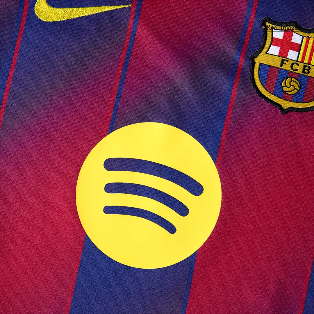 Kid's Barcelona 2025/26 Home Soccer Jersey Kit [PREMIUM]