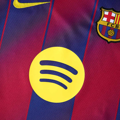 Kid's Barcelona 2025/26 Home Soccer Jersey Kit [PREMIUM]