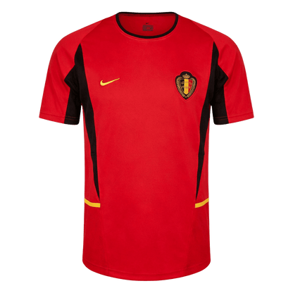 Retro Men's Belgium World Cup 2002 Home Soccer Jersey