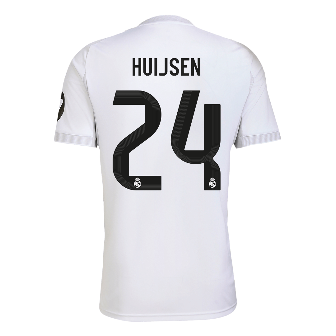 HUIJSEN #24 Men's Real Madrid 2025/26 Home Soccer Jersey [PREMIUM]