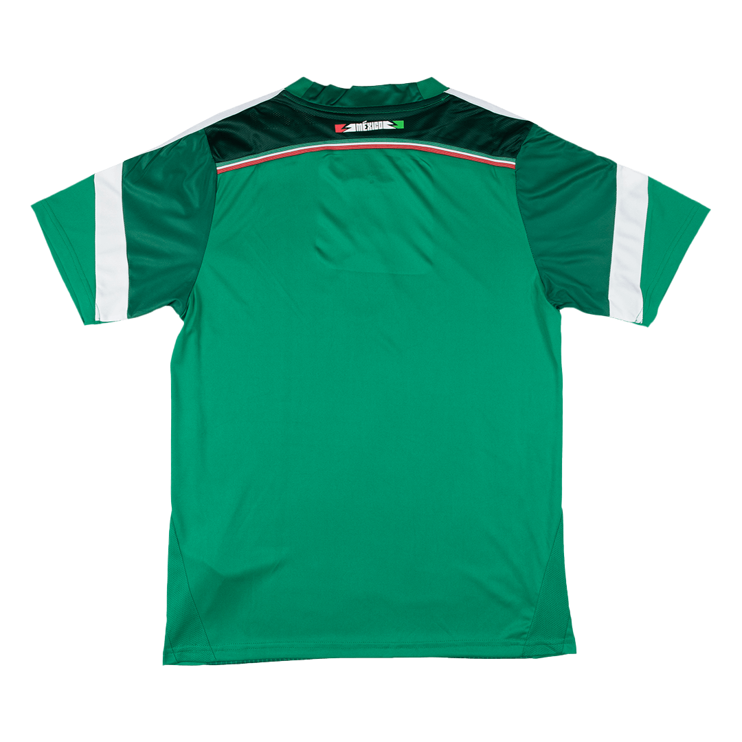Retro Men's Mexico 2014 Home Soccer Jersey