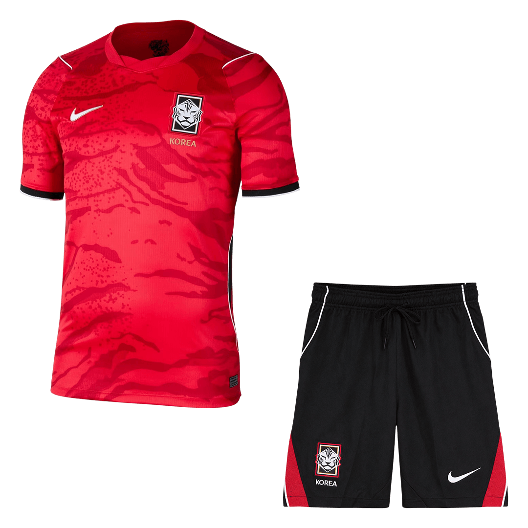 Men's South Korea World Cup 2026 Home Soccer Jersey Kit