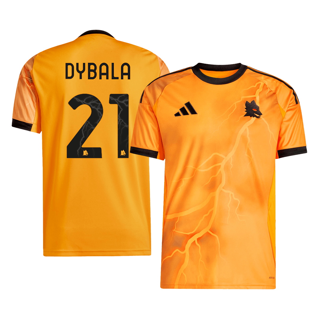 DYBALA #21 Men's Roma 2025/26 Away Soccer Jersey