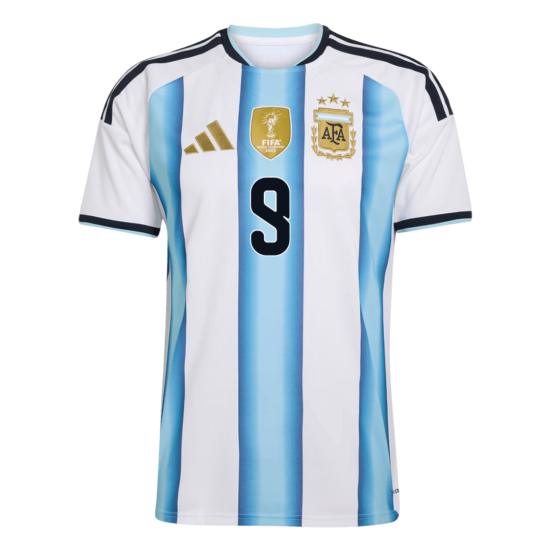 J.ÁLVAREZ #9 Men's Argentina World Cup 2026 Home Soccer Jersey [PREMIUM]