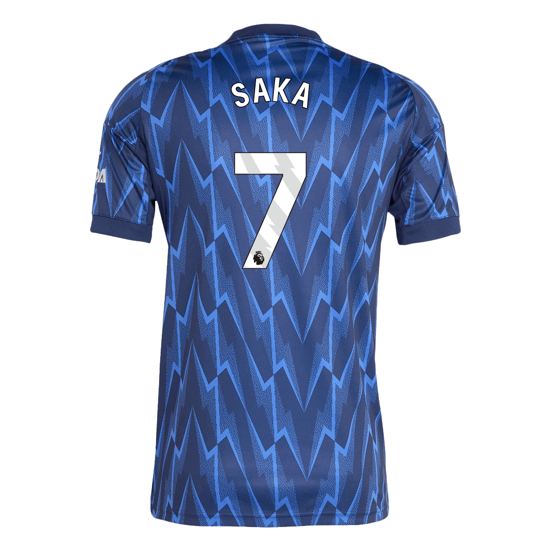 SAKA #7 Men's Arsenal 2025/26 Away Soccer Jersey