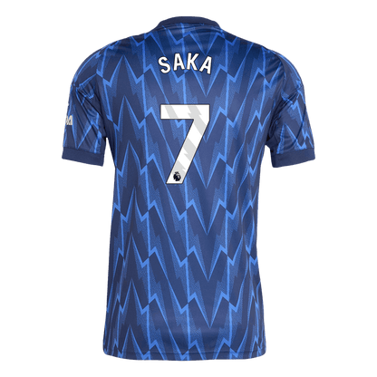 SAKA #7 Men's Arsenal 2025/26 Away Soccer Jersey