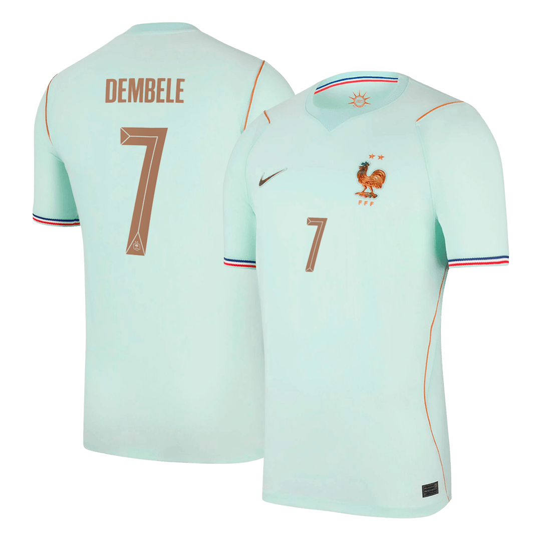 DEMBELE #7 Men's France World Cup 2026 Away Soccer Jersey