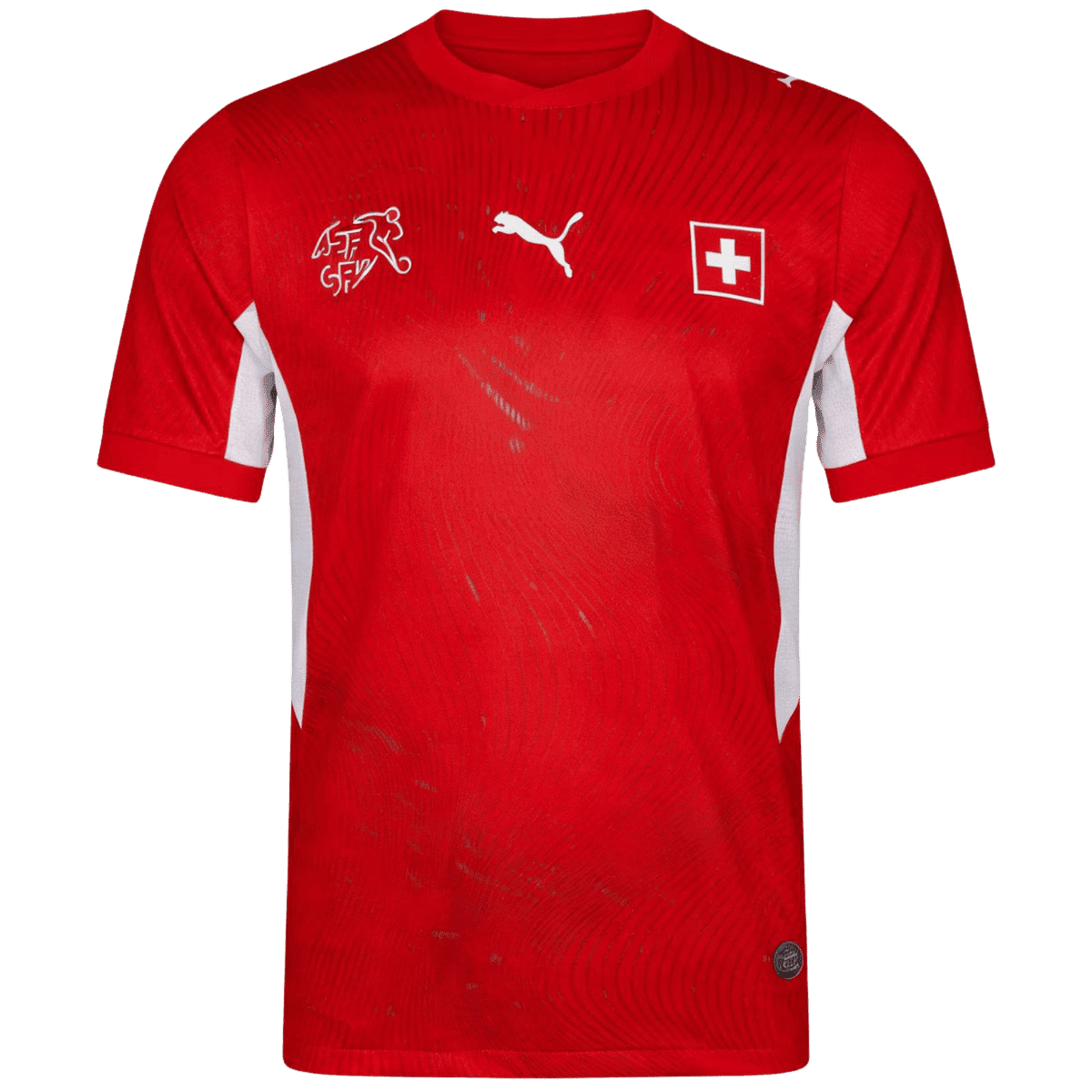 Men's Switzerland World Cup 2026 Player Version Home Soccer Jersey - Slim Fit